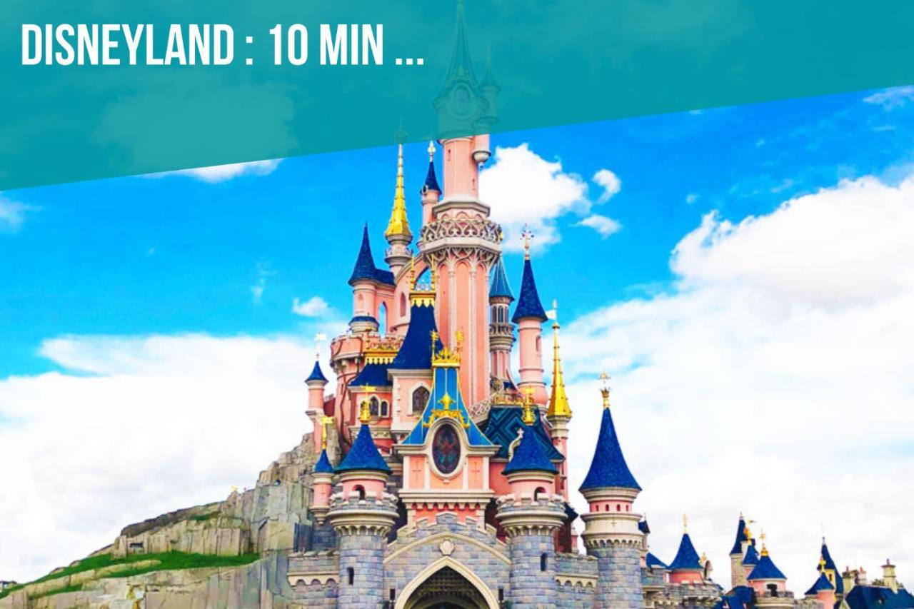 Disneyland House - Terrace - Sunny - Parking Hébergement de vacances